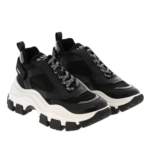 sneakers prada pelle|prada sneakers return policy.